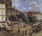 Pierre Renoir Place de la Trinite oil painting
